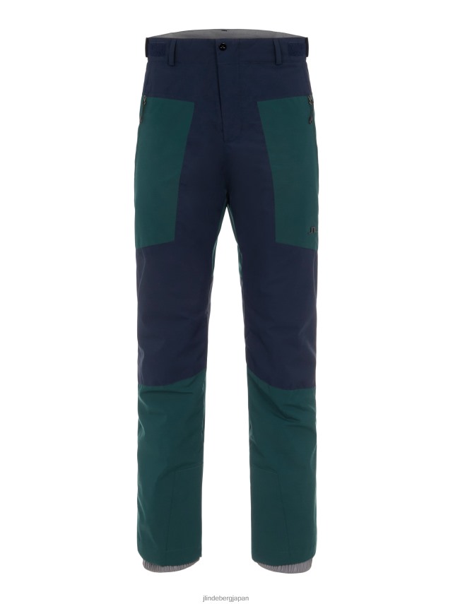 衣類 J.Lindeberg クラークスキーパンツ レーシングレッド 男性